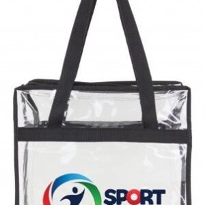 Basic Clear Zipper Tote