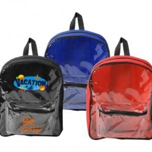 Clear Front Backpack