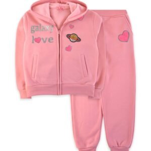 GIRLS’ GALAXY LOVE 2PC FLEECE NONSHERPA SET (SIZE 6-14)