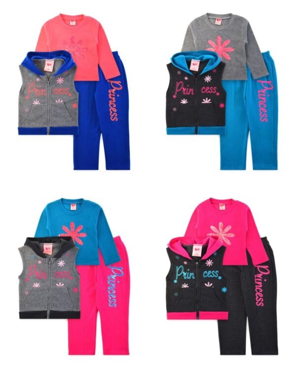 GIRLS’ PRINCESS 3PC SET (SIZE 12-4T) - Image 2