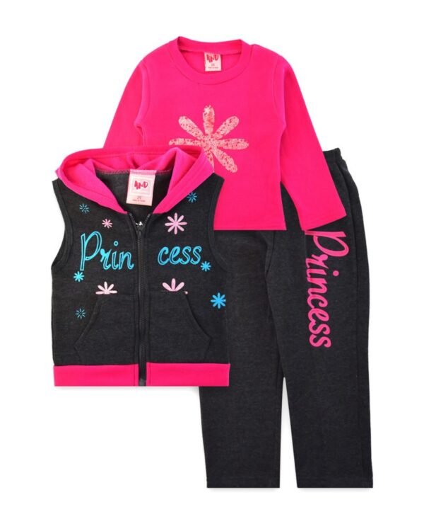GIRLS’ PRINCESS 3PC SET (SIZE 12-4T)