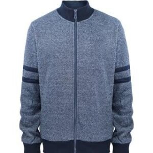 MEN'S HEAVY FLEECE LONG SLEEVE KNIT ZIP JACKET