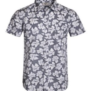 Flower Prints Woven Shirt - UV-8