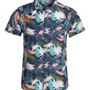 Palm Tree Prints Woven Shirts- UV-8 series