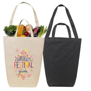 Eco Dual Handle Cotton Shopping Bag
