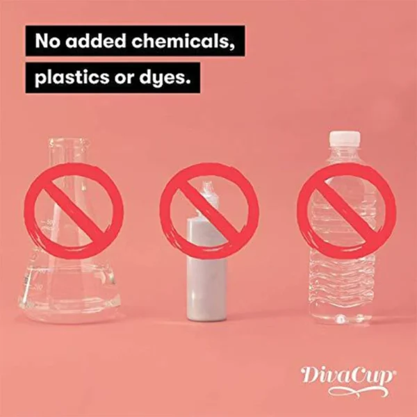 DivaCup Reusable Menstral Cup - Image 6
